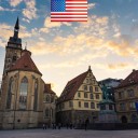 In this new lesson you will learn everything about the history of the Stiftskirche in Stuttgart. It is located in the heart of the city and right next to the Old Palace on Schillerplatz. At Christmas time you will find the Christmas market here.