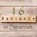 Learn 4500 Spanish sentences used in daily life Part 16 of 50
