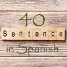 Learn 4500 Spanish sentences used in daily life Part 40 of 50