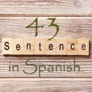 Learn 4500 Spanish sentences used in daily life Part 43 of 50