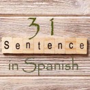 Learn 4500 Spanish sentences used in daily life Part 31 of 50